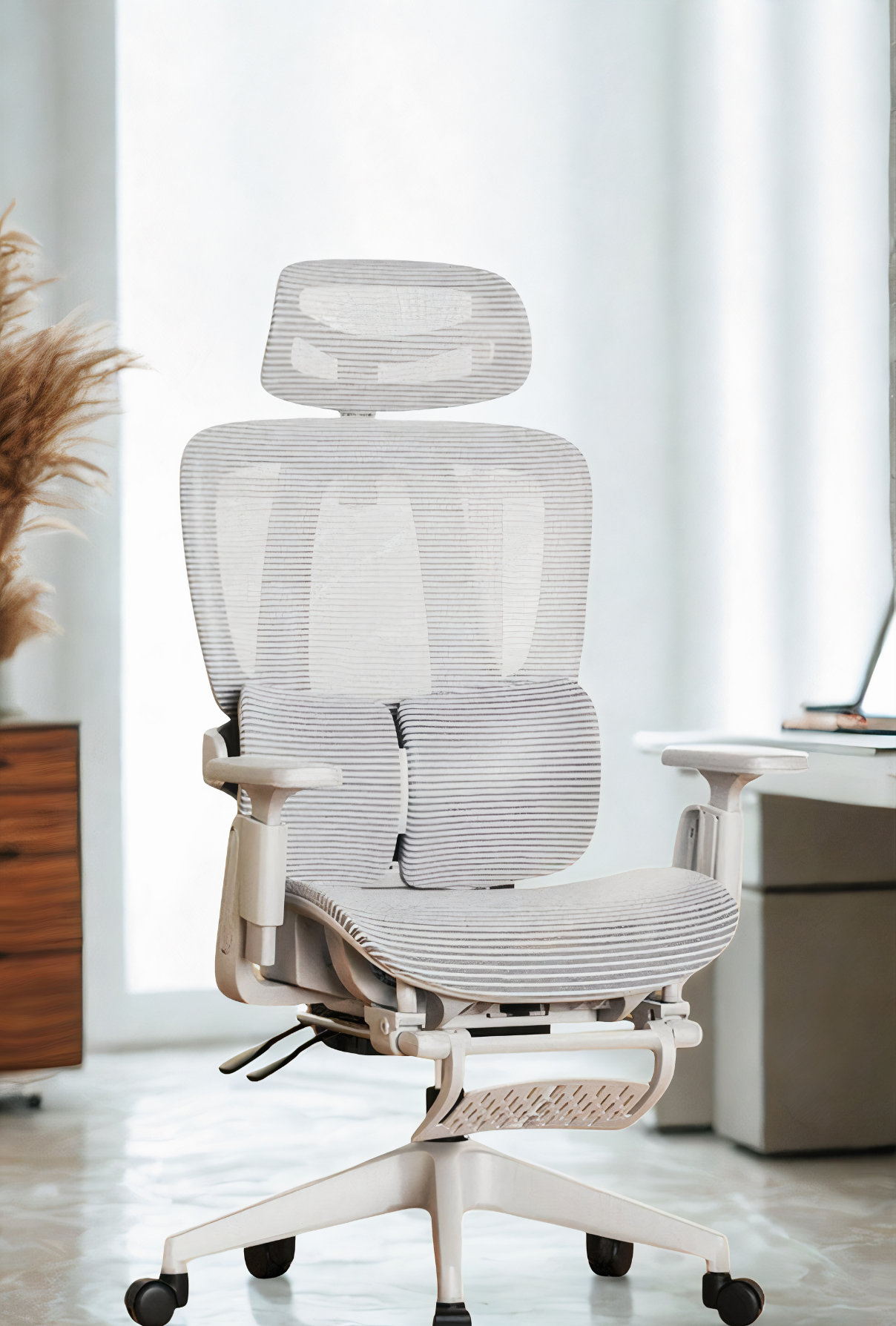 ErgoNet X – Chaise de Bureau Ergonomique Maille Premium avec Soutien Postural et Inclinaison