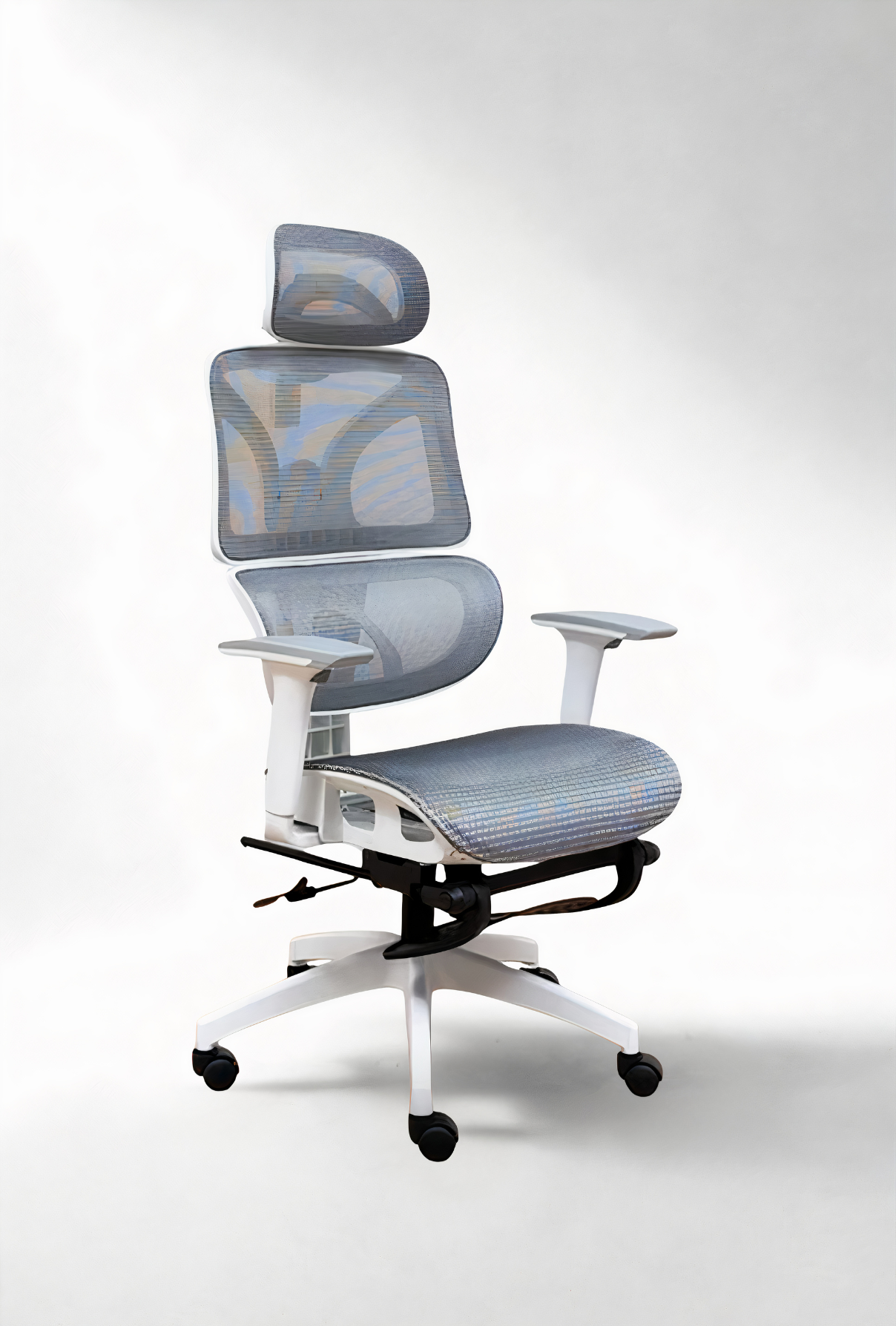 ErgoNet Flex – Chaise de Bureau Ergonomique en Mesh Respirant et Dossier Ajustable