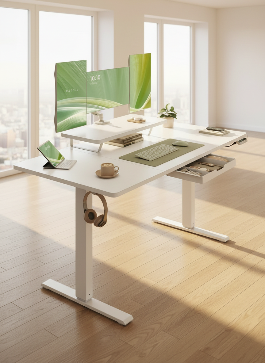 Bureau assis debout électrique - Ergoflow Lift