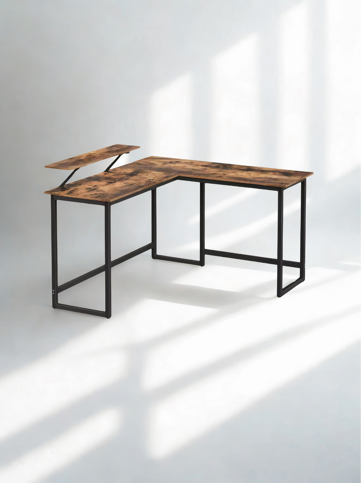 ErgoFlow Corner – Bureau d’Angle Ergonomique et Moderne