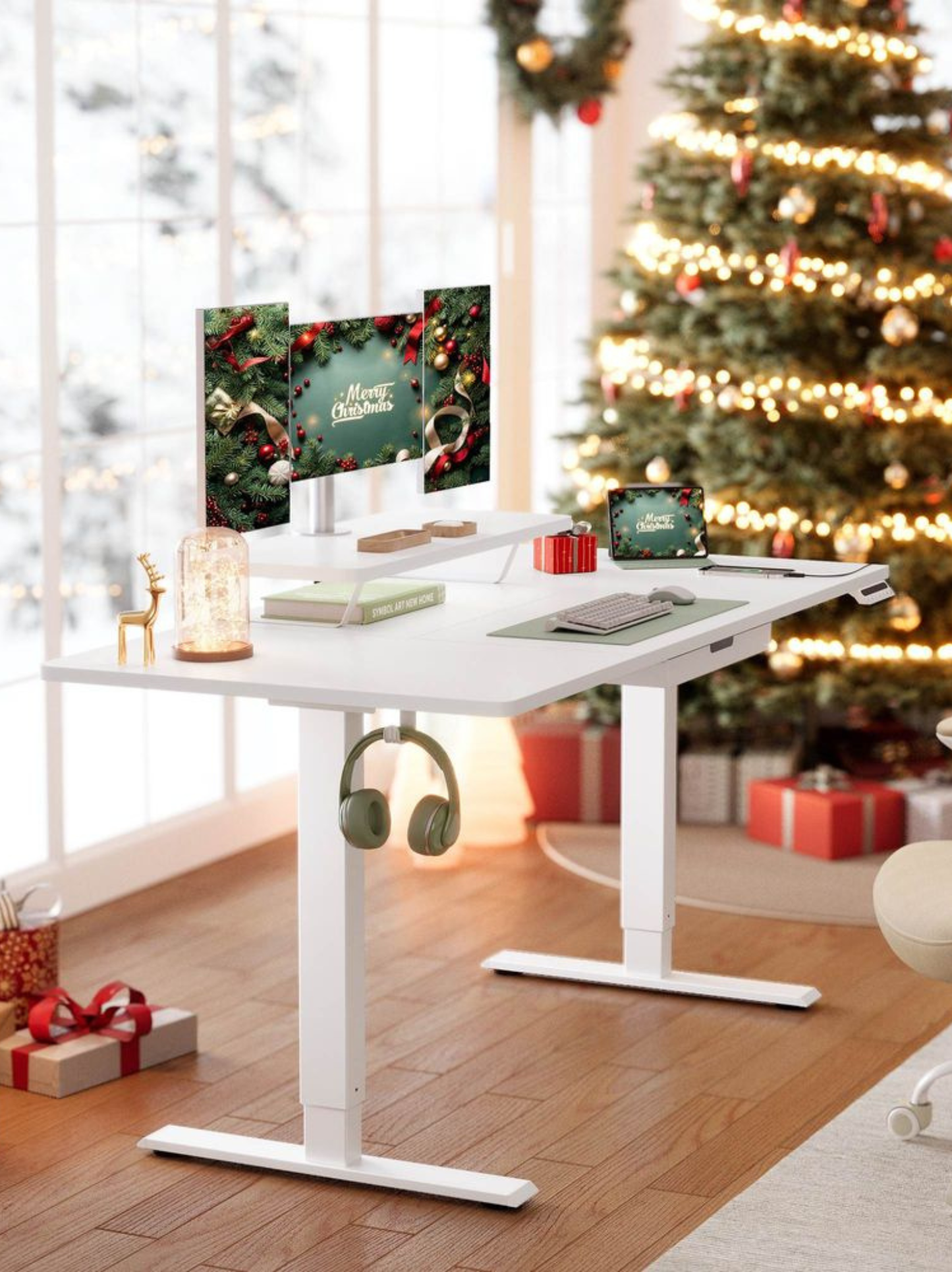 Bureau assis debout électrique - Ergoflow Lift