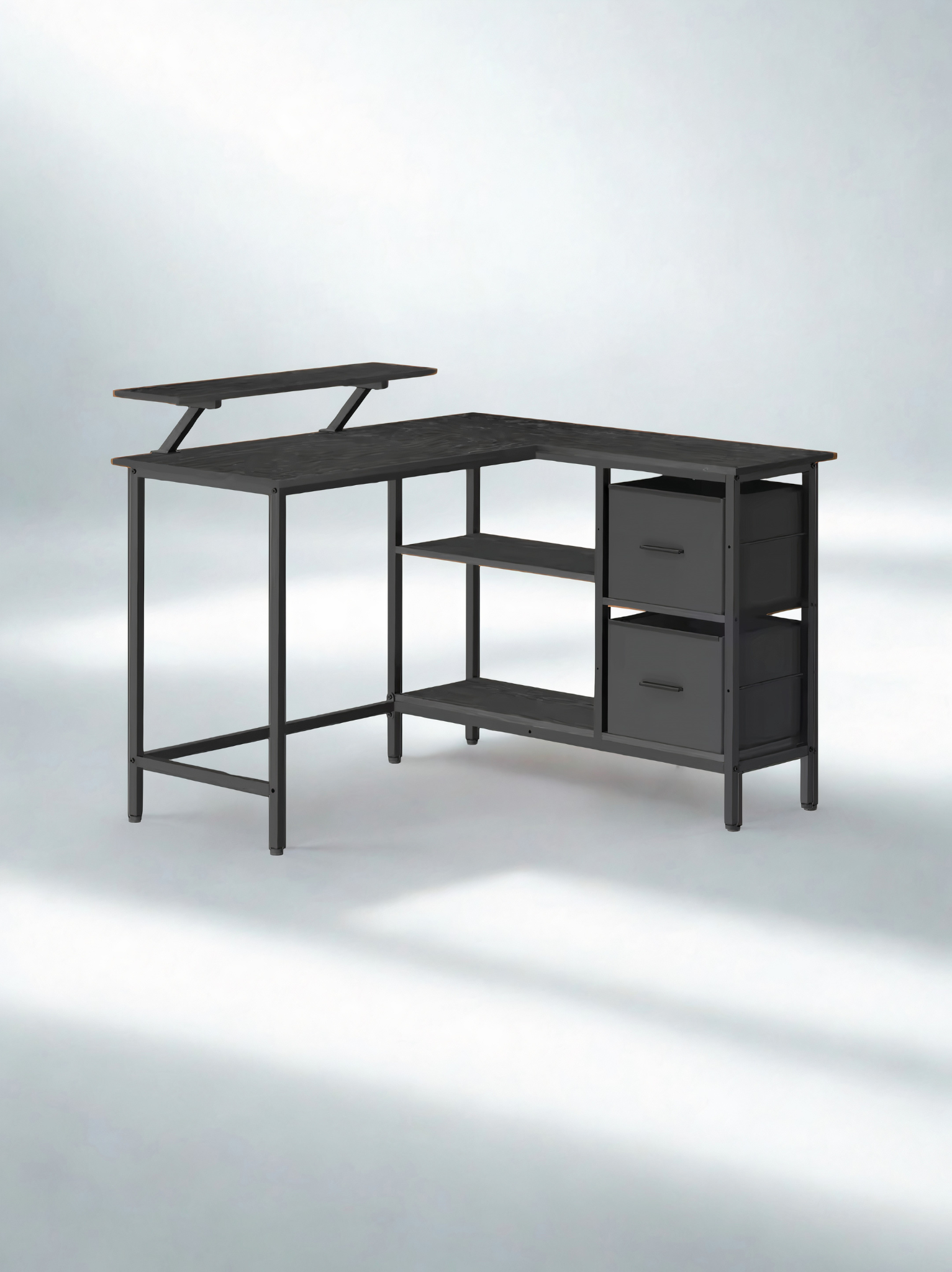 ErgoFlow SmartCorner - Bureau d’Angle , Ergonomique et Fonctionnel