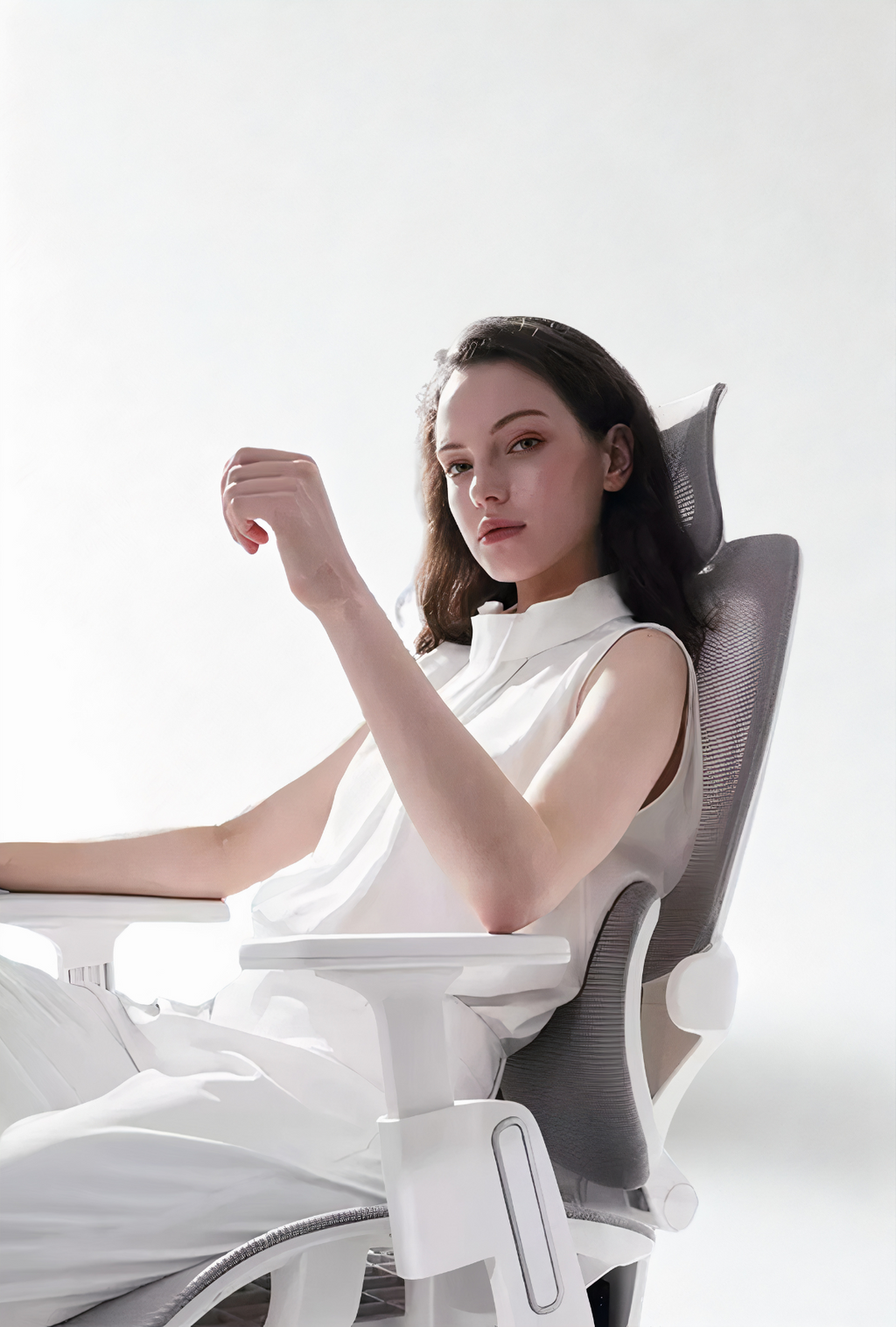 ErgoNet X – Chaise de Bureau Ergonomique Maille Premium avec Soutien Postural et Inclinaison