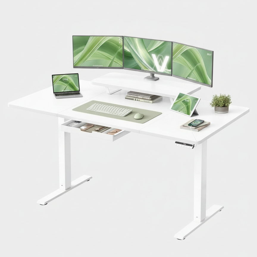 Bureau assis debout électrique - Ergoflow Lift