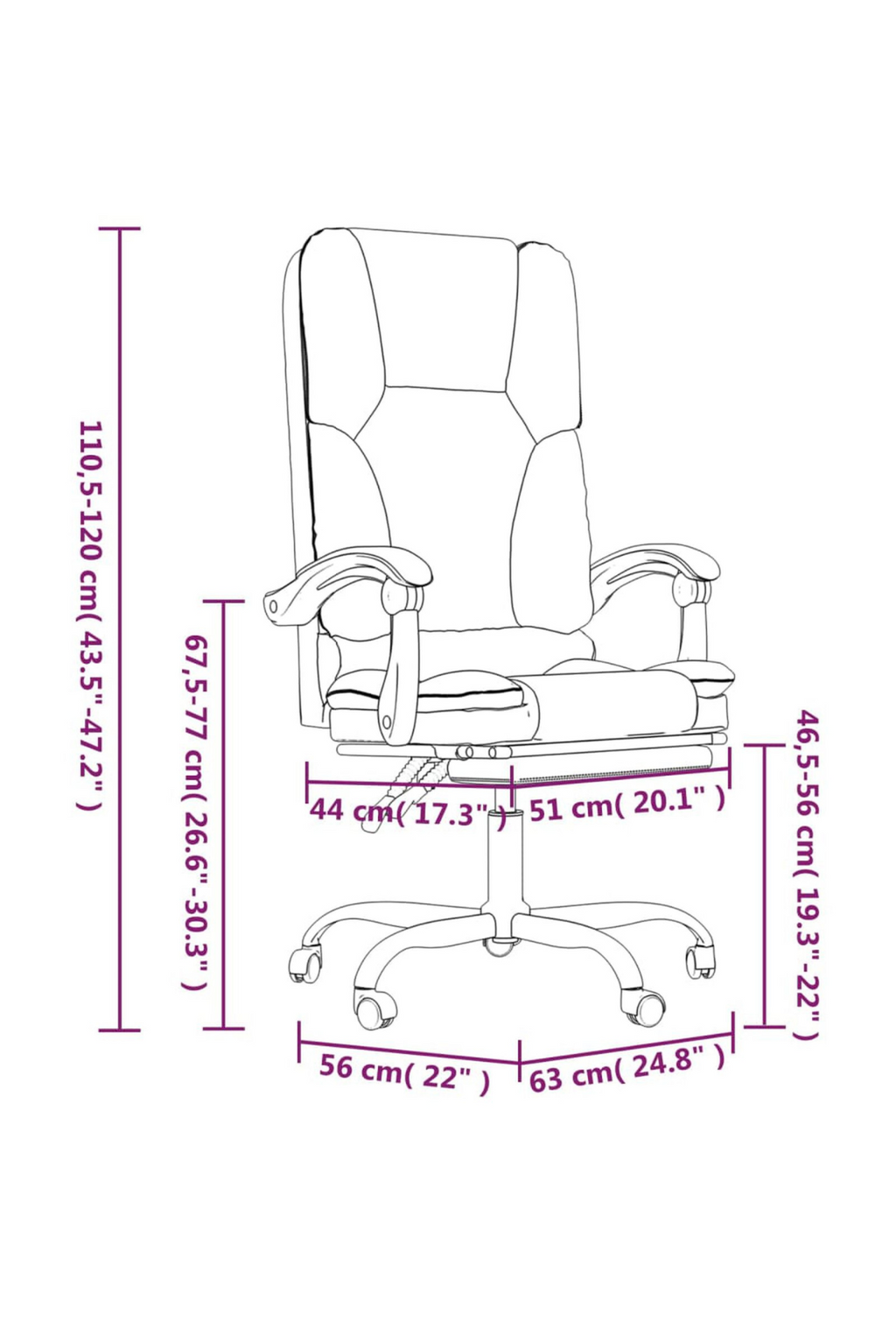 ErgoZen Boost 2 - Fauteuil de bureau de massage ergonomique inclinable avec repose-pieds