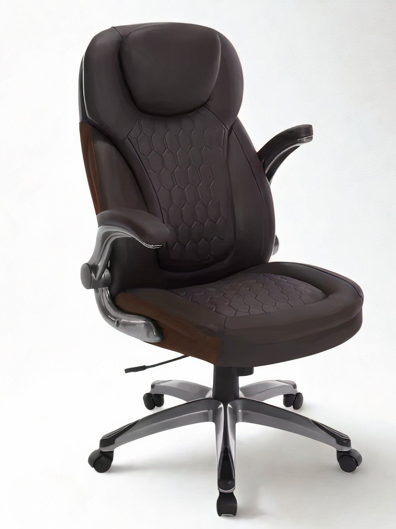 Chaise de bureau Ergonomique, dossier rembourré - ErgoFlex