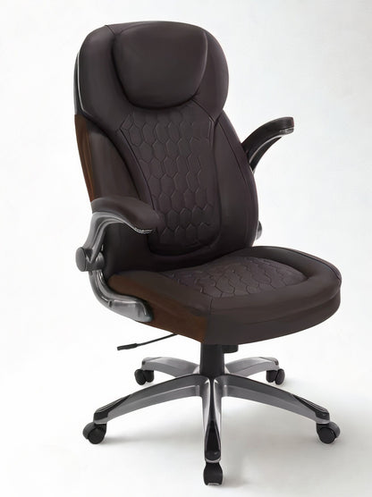 Chaise de bureau Ergonomique, dossier rembourré - ErgoFlex