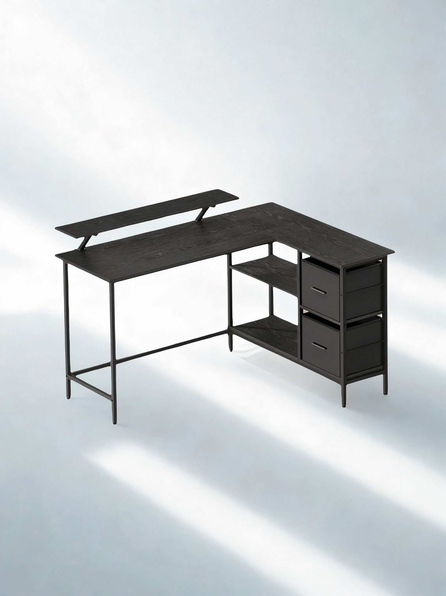 ErgoFlow SmartCorner - Bureau d’Angle , Ergonomique et Fonctionnel