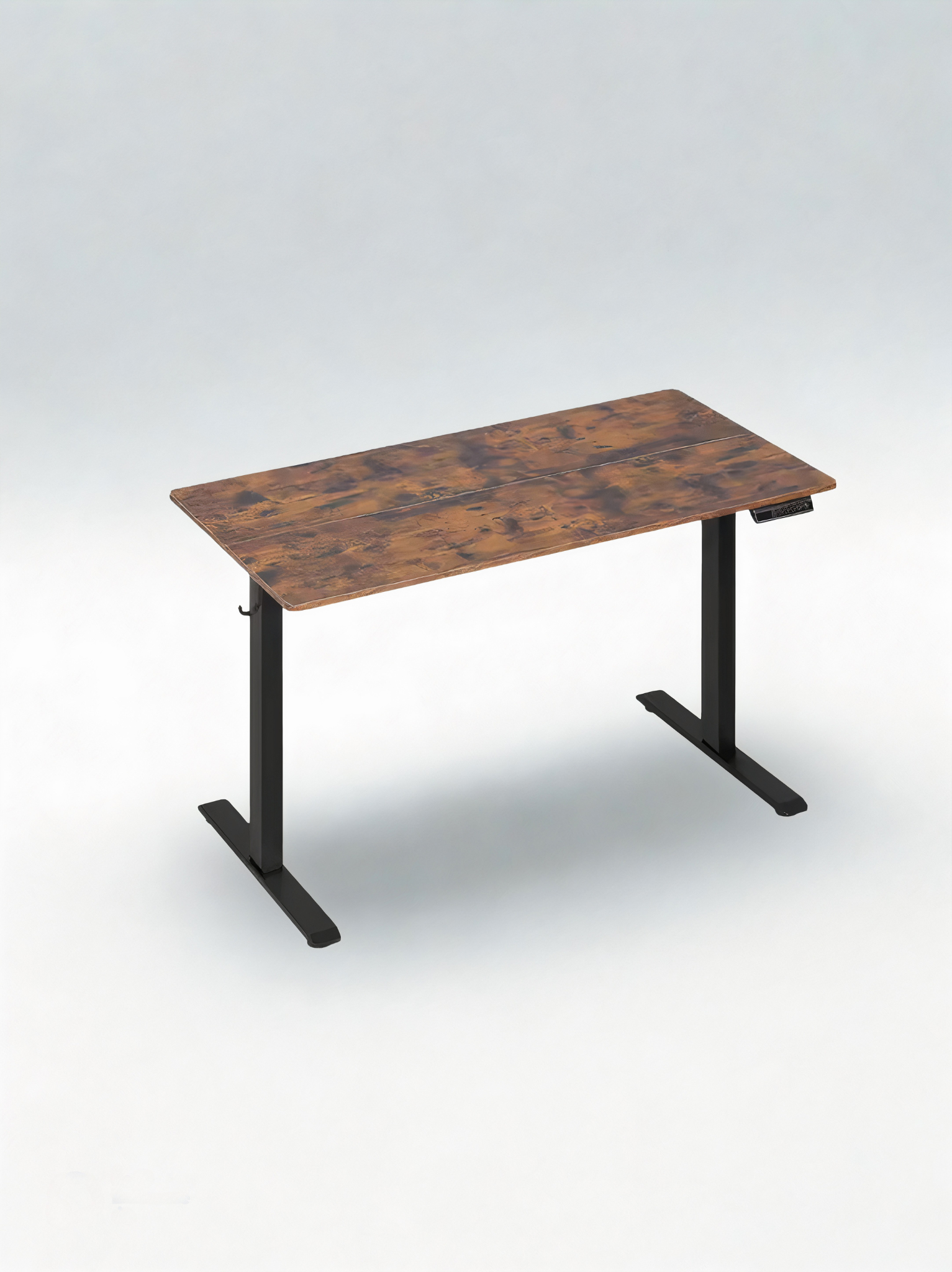 Bureau assis debout électrique - 140 cm x 60 cm – Productivité ErgoFlow Rise
