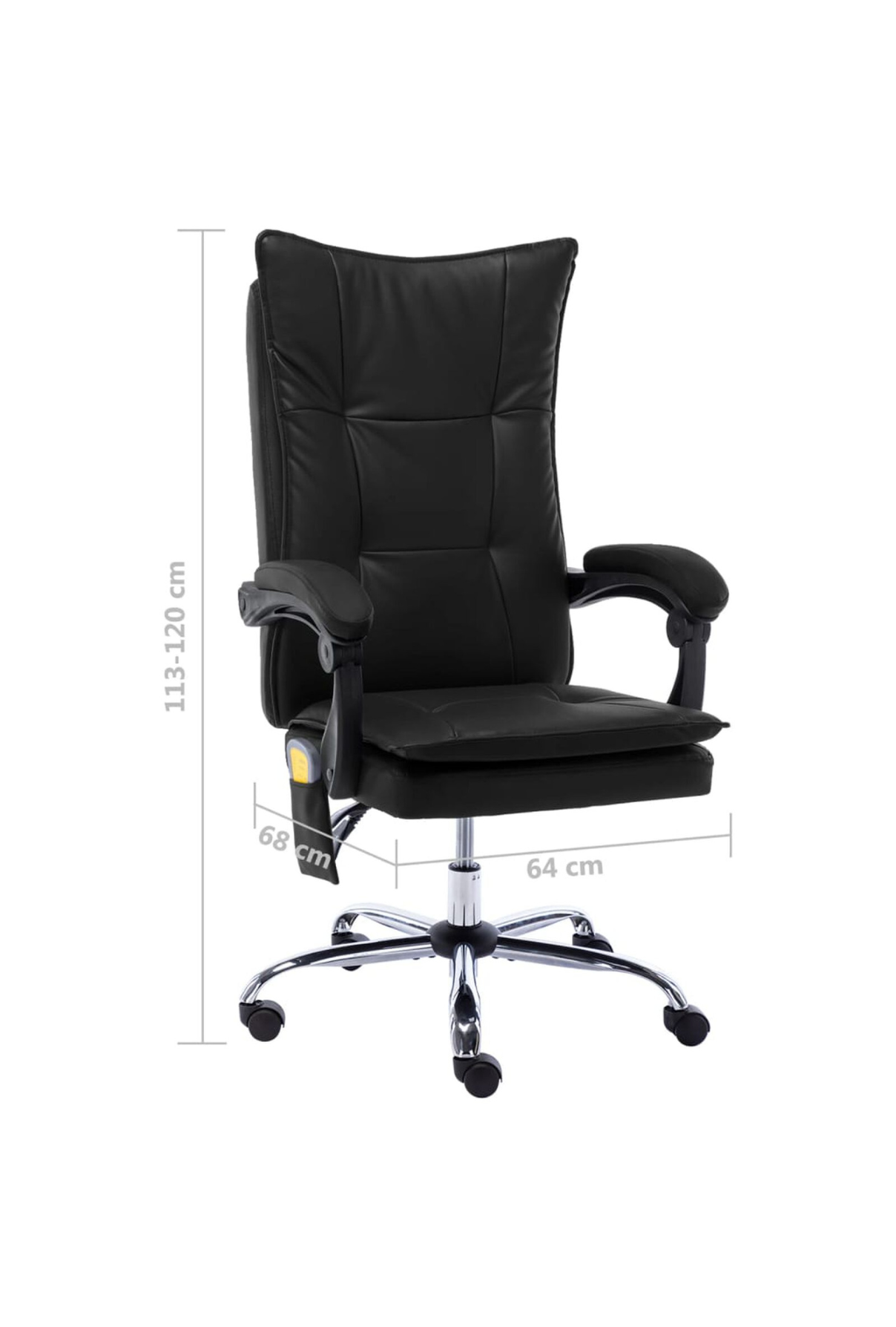 ErgoZen Serenity - Chaise de bureau ergonomique de massage