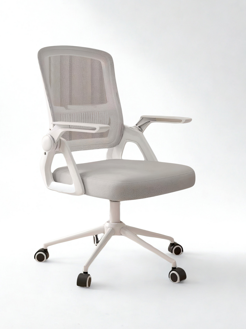 Chaise ergonomique sans appui-tête – Ergolite Pure – Réglable, dossier maille – Noir