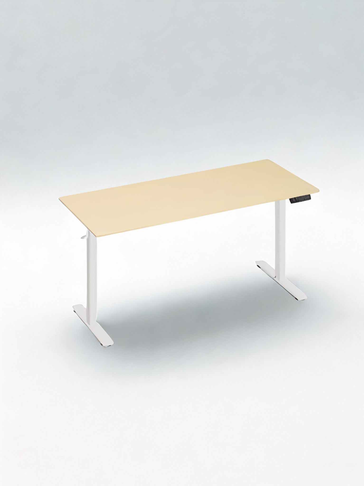 Bureau assis debout électrique - 140 cm x 60 cm – Productivité ErgoFlow Rise