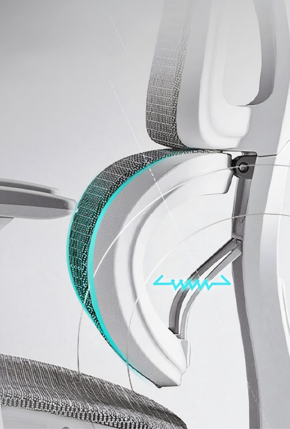 ErgoNet Flex – Chaise de Bureau Ergonomique en Mesh Respirant et Dossier Ajustable