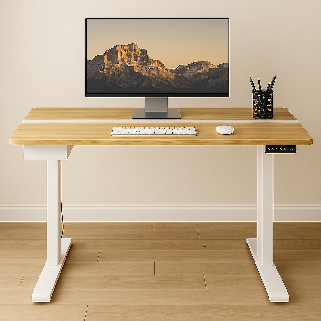 Bureau assis debout électrique - 160 cm x 70 cm – Performance ErgoFlow Pro