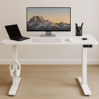 Bureau assis debout électrique - Productivité ErgoFlow Light