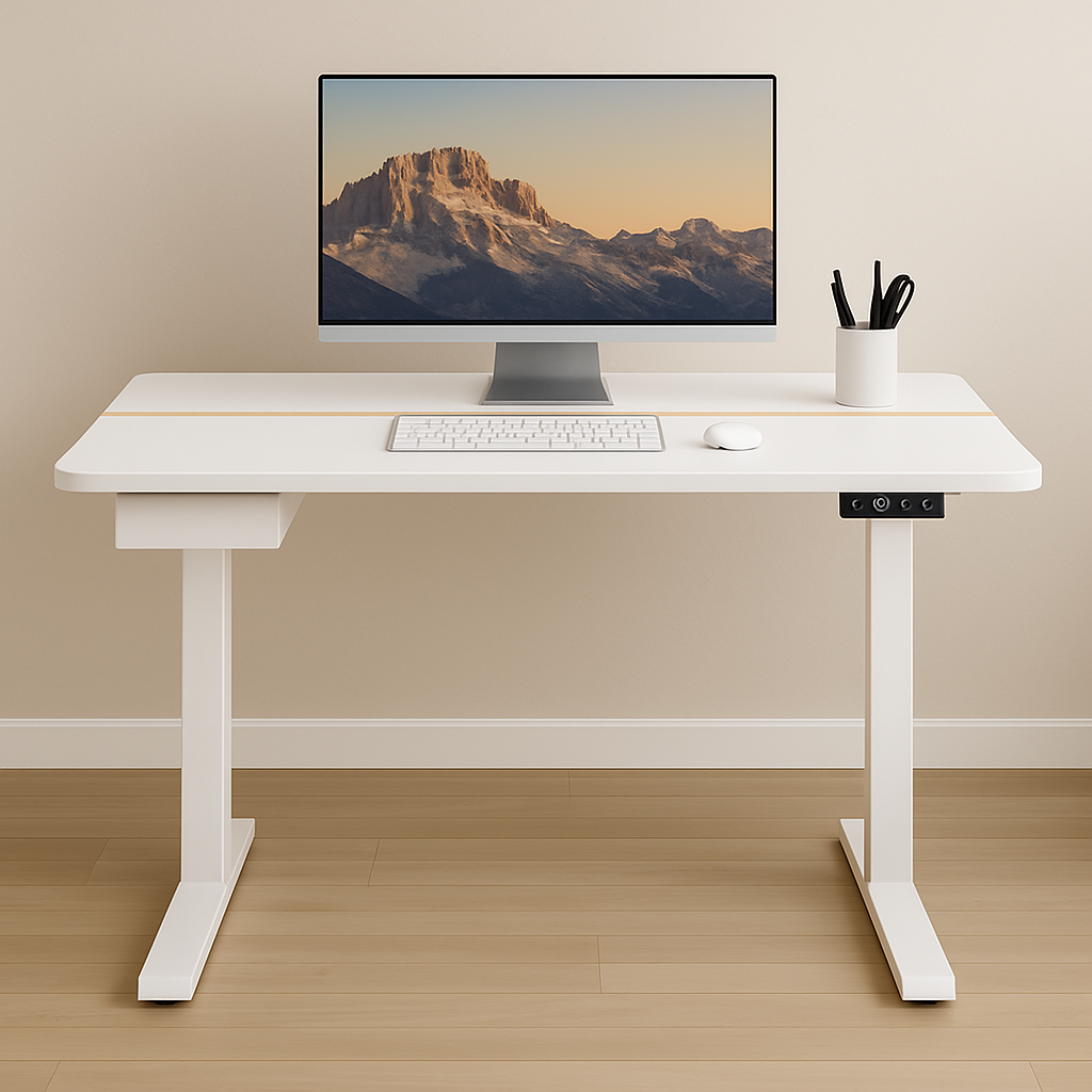 Bureau assis debout électrique - 160 cm x 70 cm – Performance ErgoFlow Pro