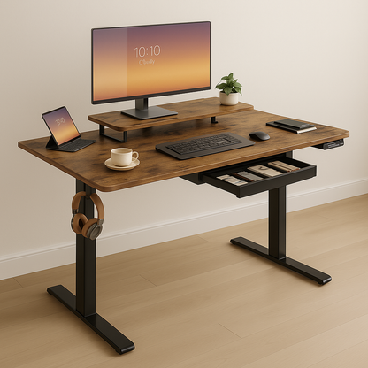 Bureau assis debout électrique - Ergoflow Lift