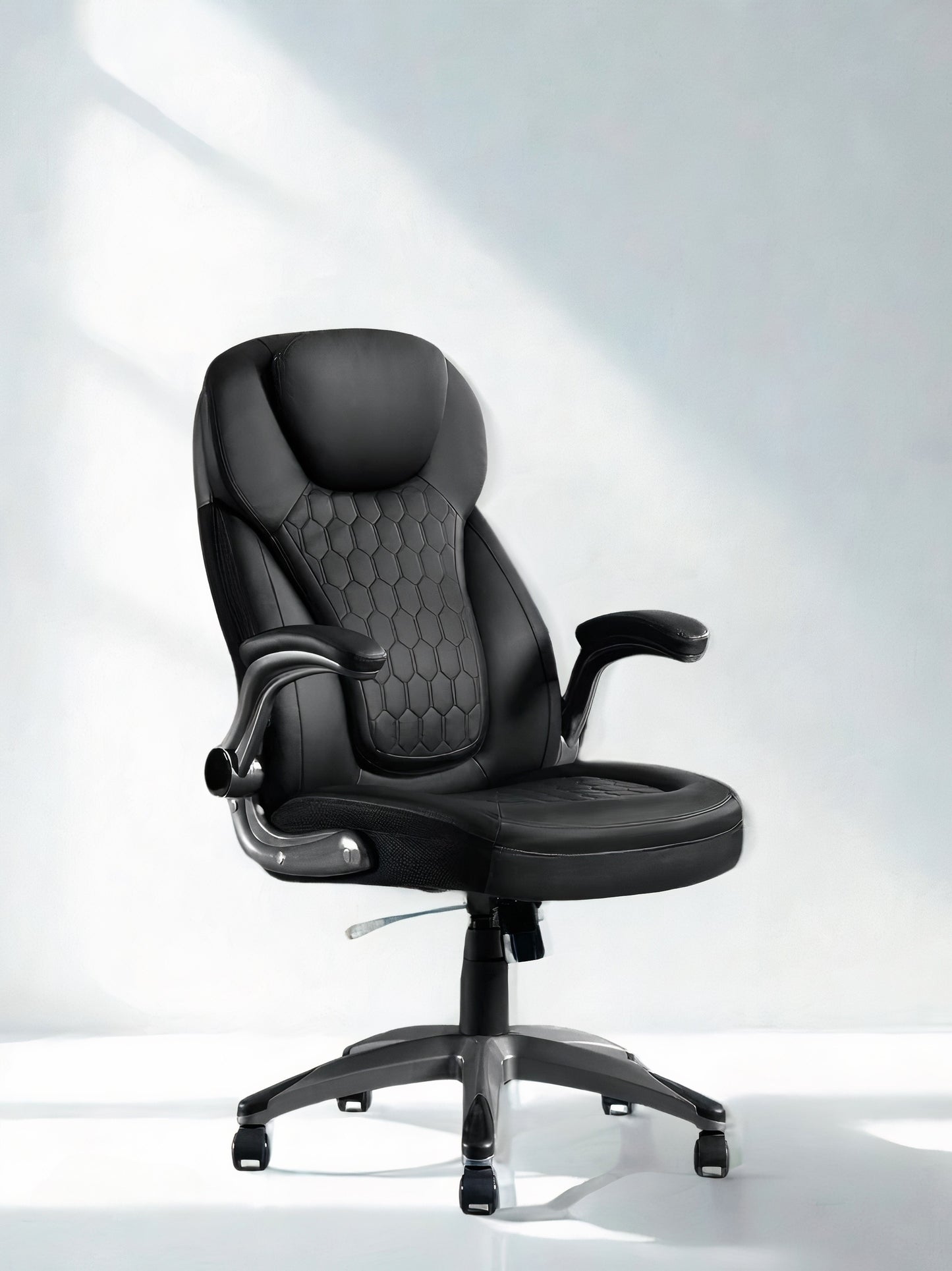 Chaise de bureau Ergonomique, dossier rembourré - ErgoFlex