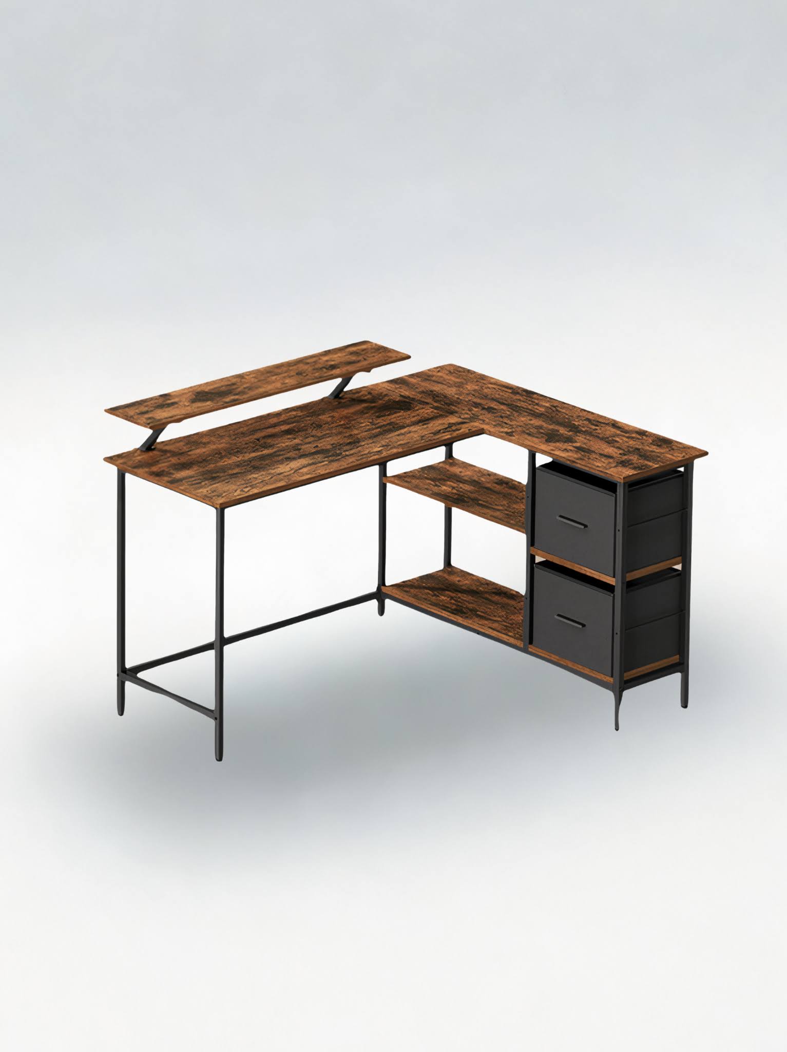 ErgoFlow SmartCorner - Bureau d’Angle , Ergonomique et Fonctionnel
